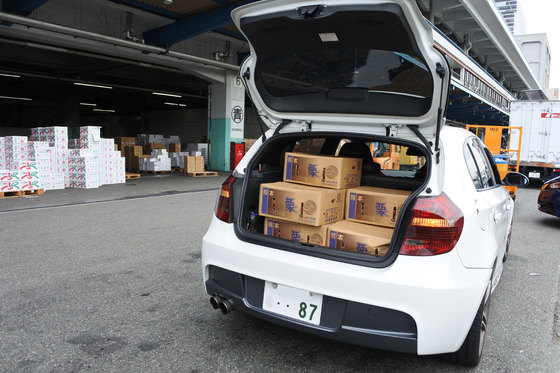 営業車を洗車！