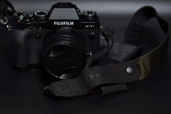 格好いカメラストラップ  Manfrotto MS-STRAP FUJIFILM X-T1