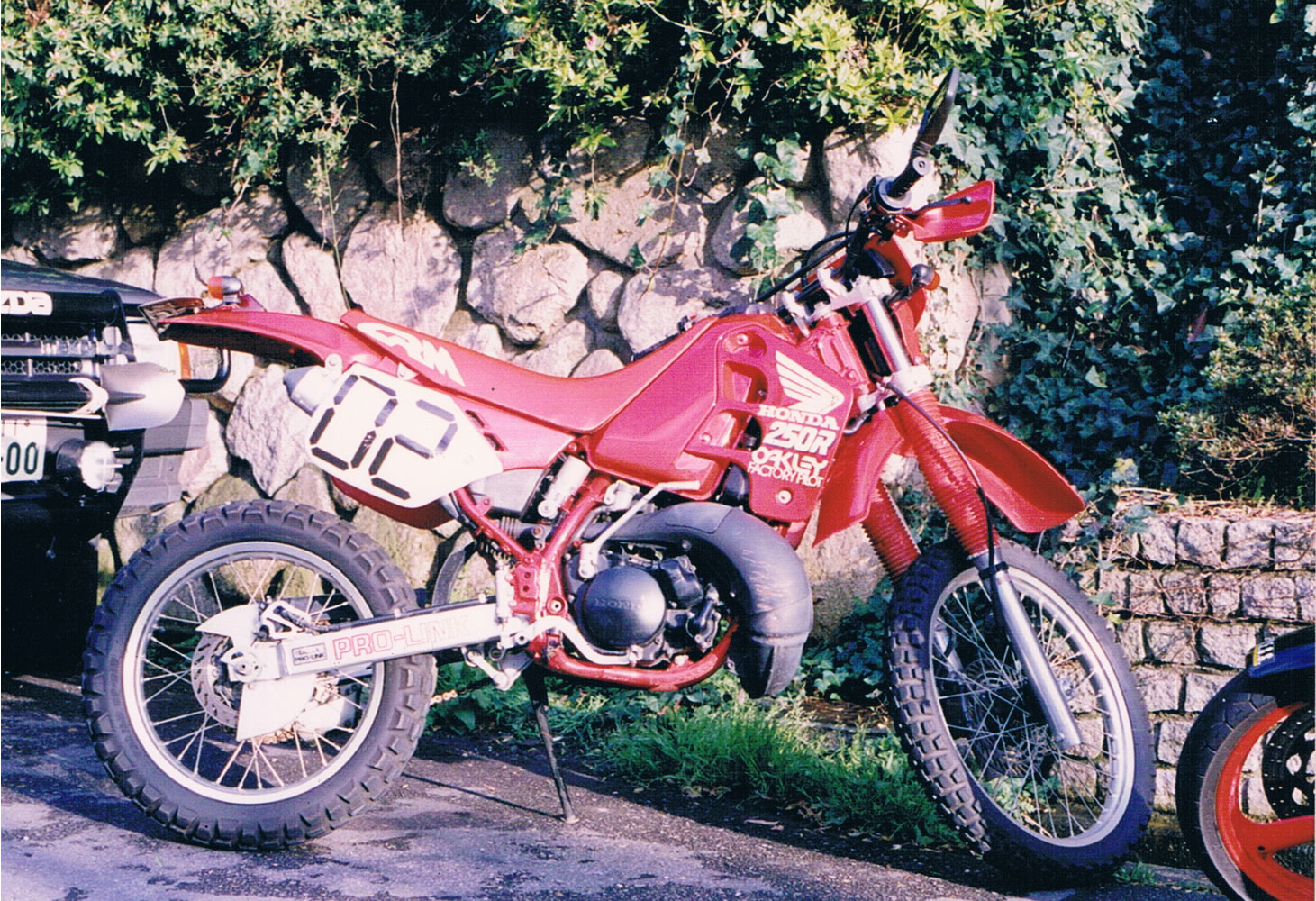 HONDA CRM250R 1989年式 過去所有のバイク