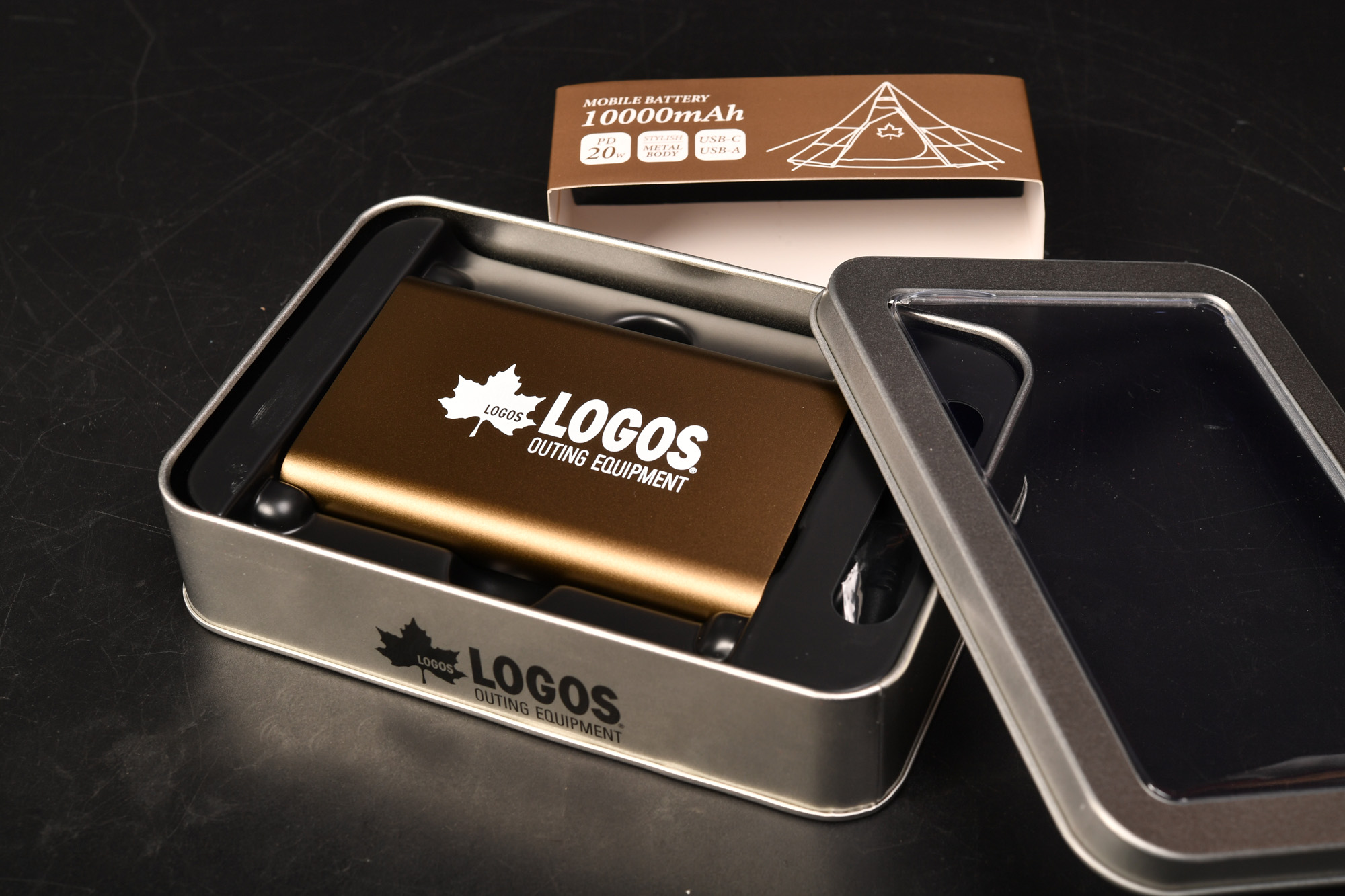 LOGOS　モバイルバッテリー 10000mAh LG-LP124　モバイルバッテリー 多摩電子工業株式会社