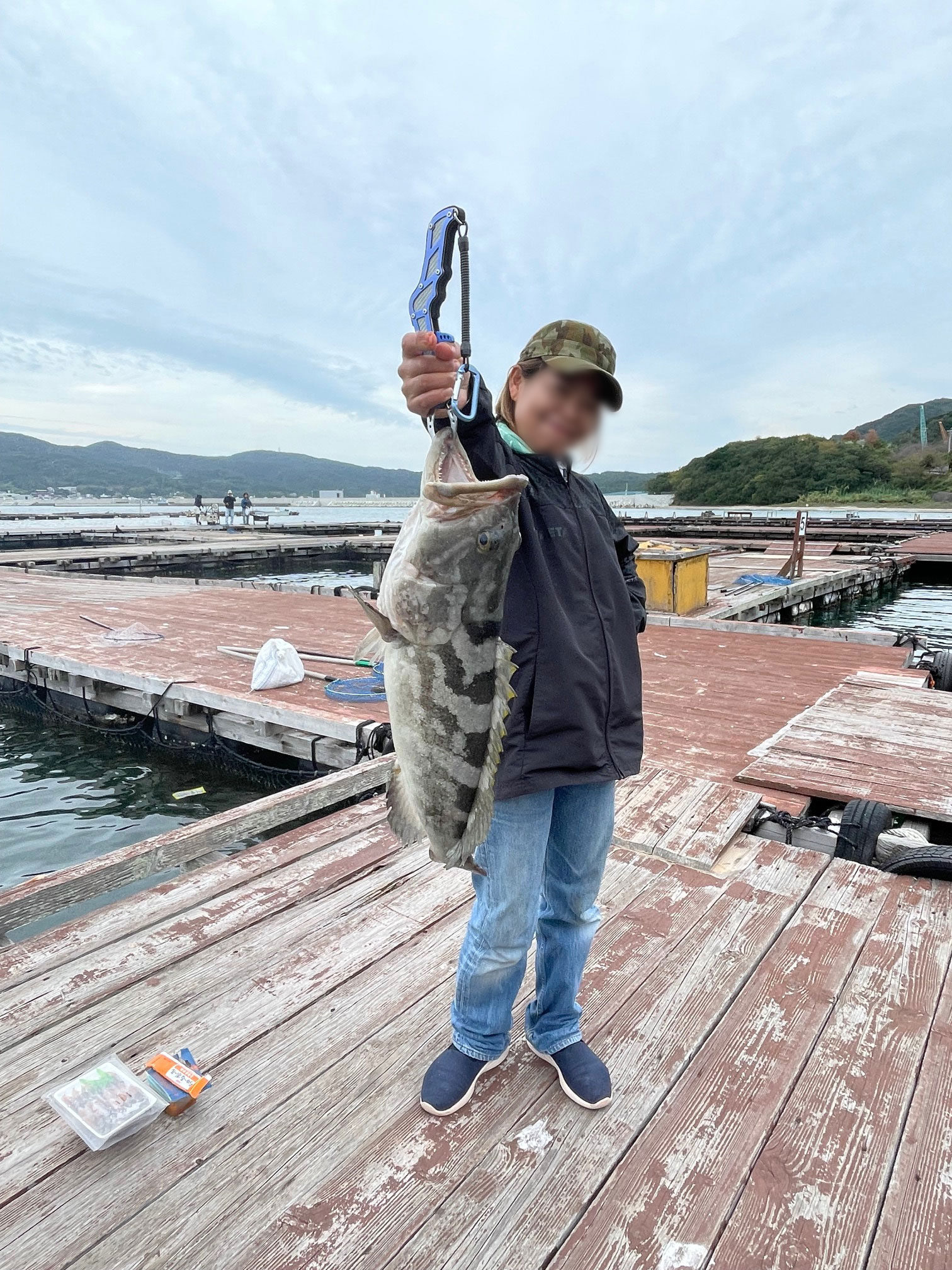 今週も海上釣堀　じゃのひれ　またクエ上がりました。