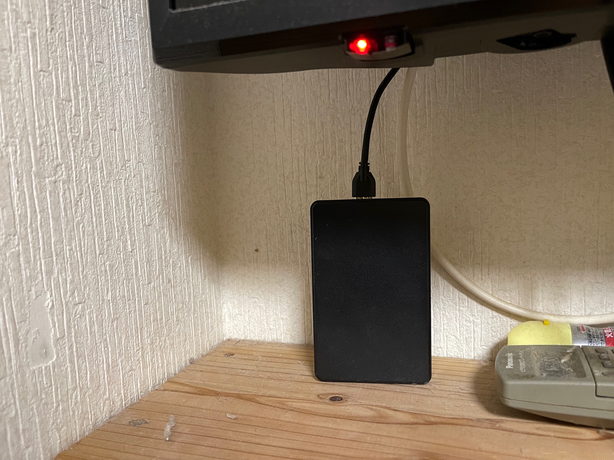 たった2,190円の外付けUSBハードディスク（５００GB ）　TV録画用