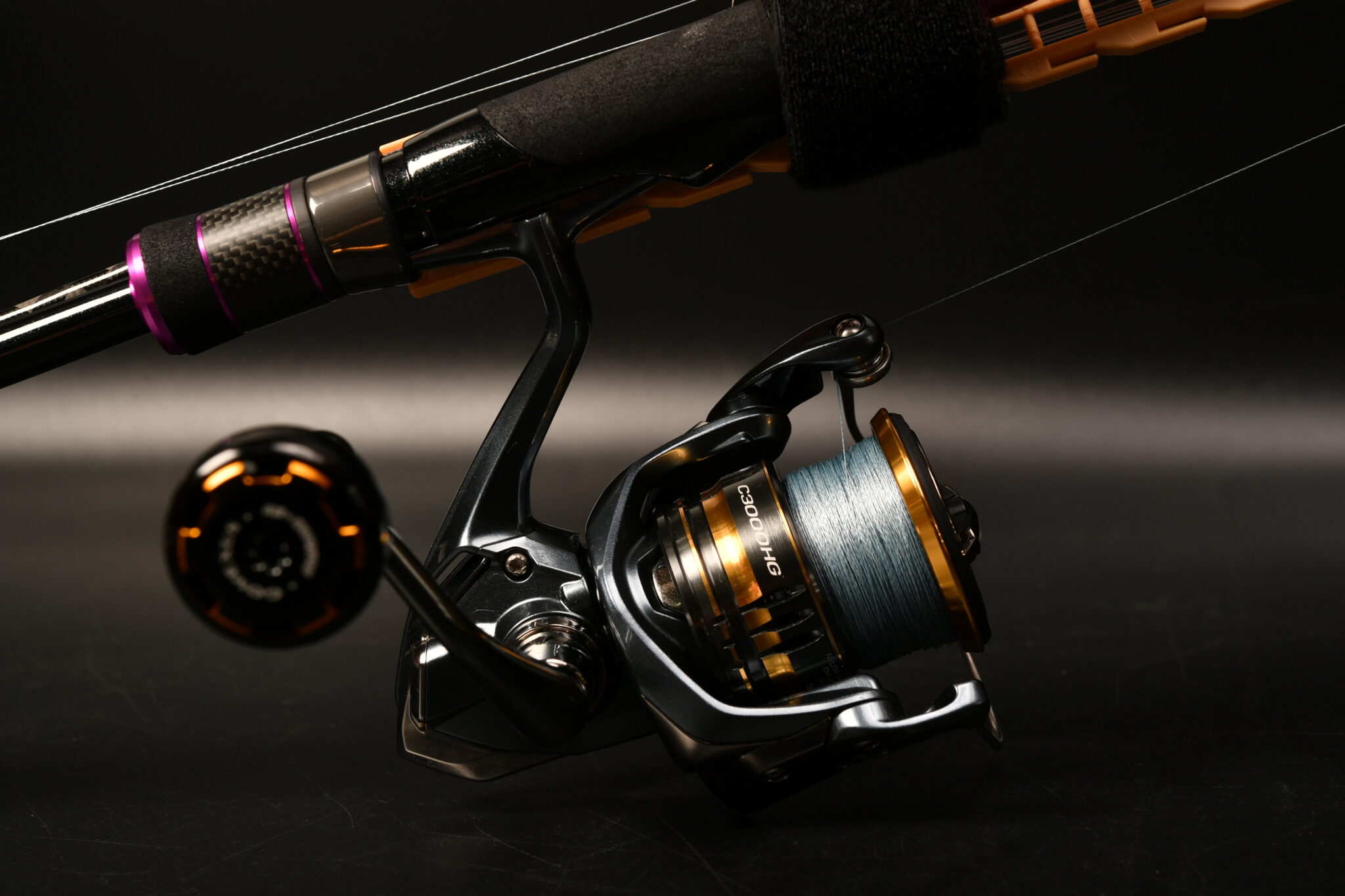 シマノ アルテグラ C3000HG PE2号からナイロン4号に巻き替え 海上釣堀脈仕掛