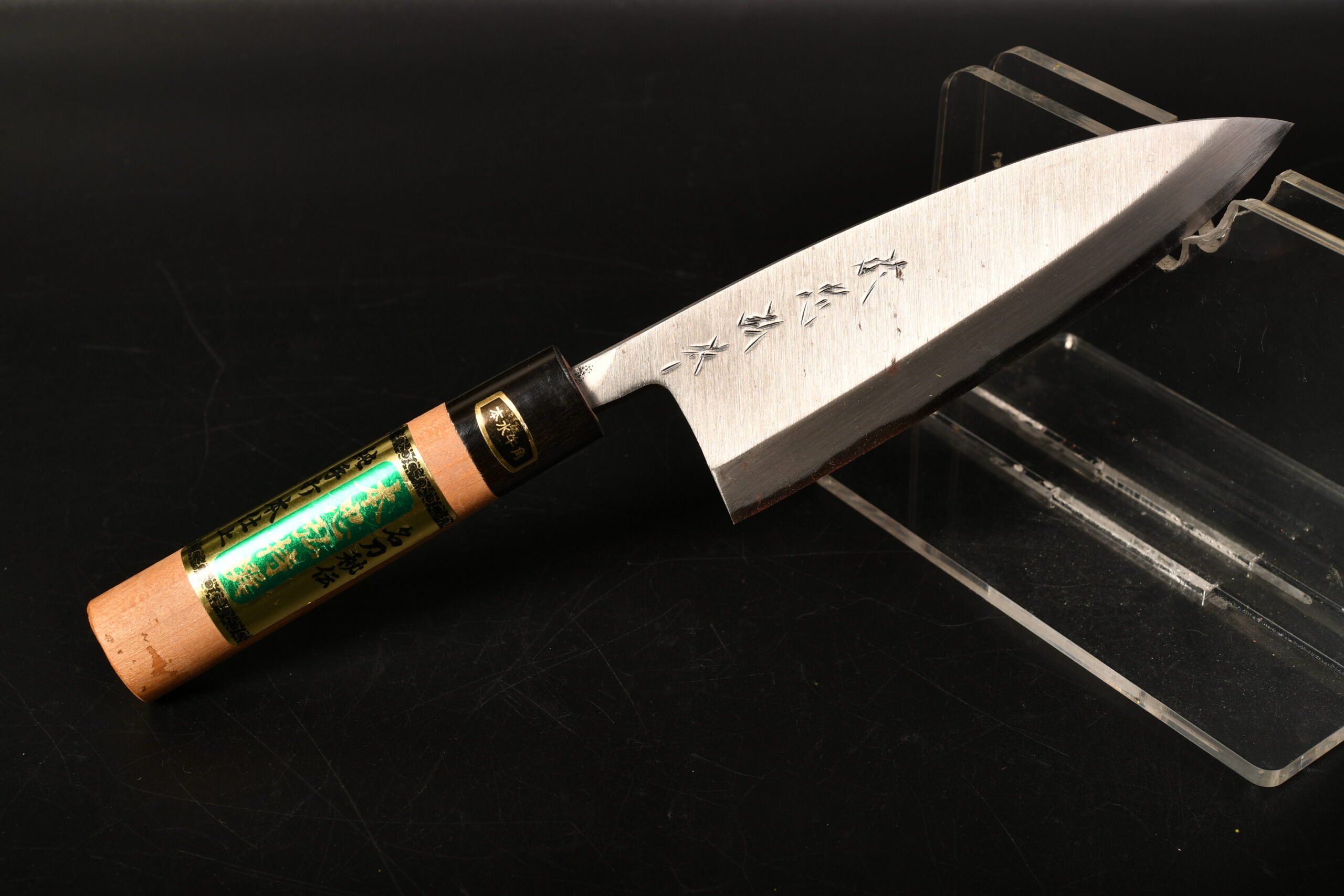 昭和の香りがするステンレス出刃150mm 未使用品を手に入れました。 藤寅工業 藤忠弘作