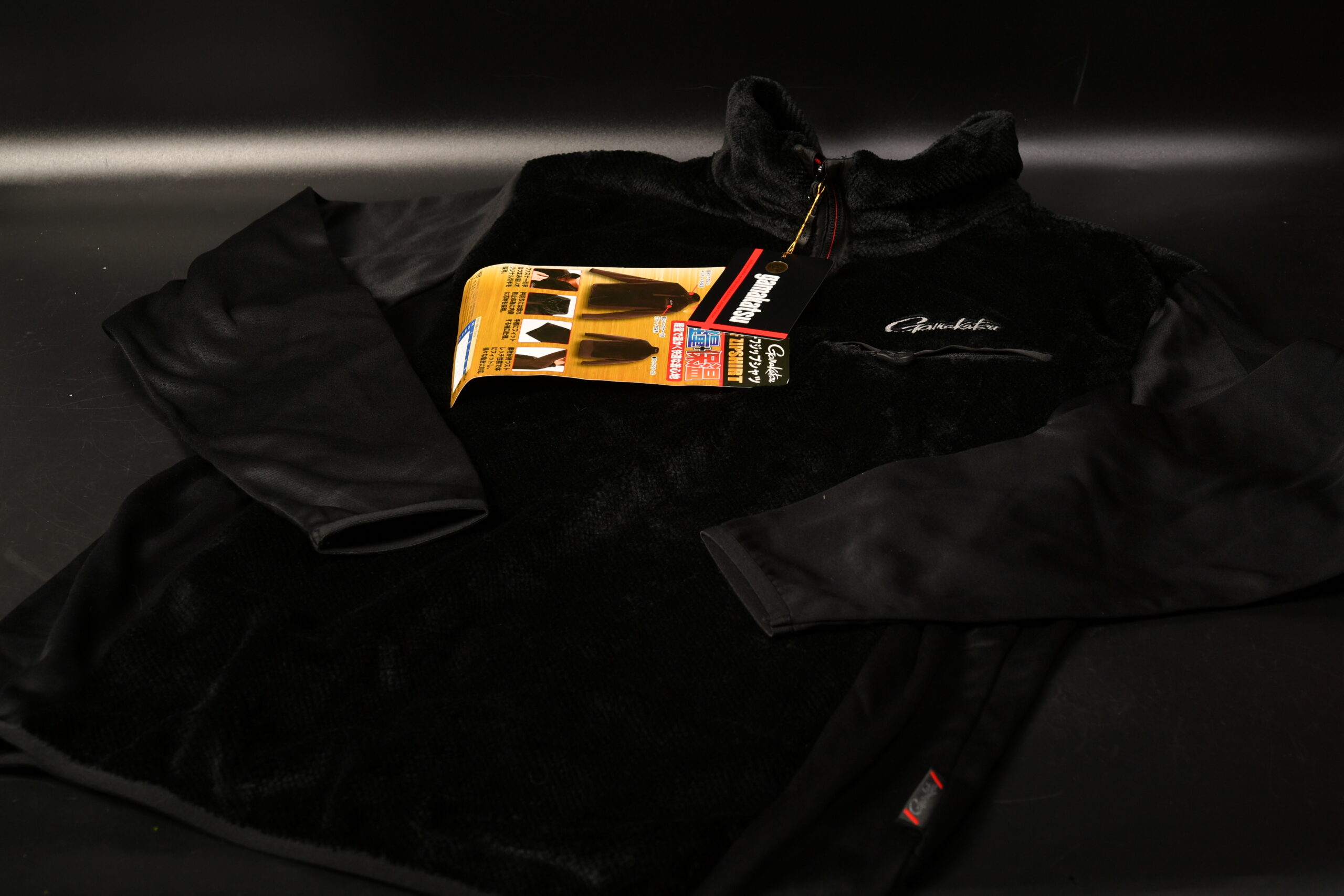 お気に入り！がまかつ ボアフリースジップシャツ GM3614 旧製品ですが新品まだ有りました。