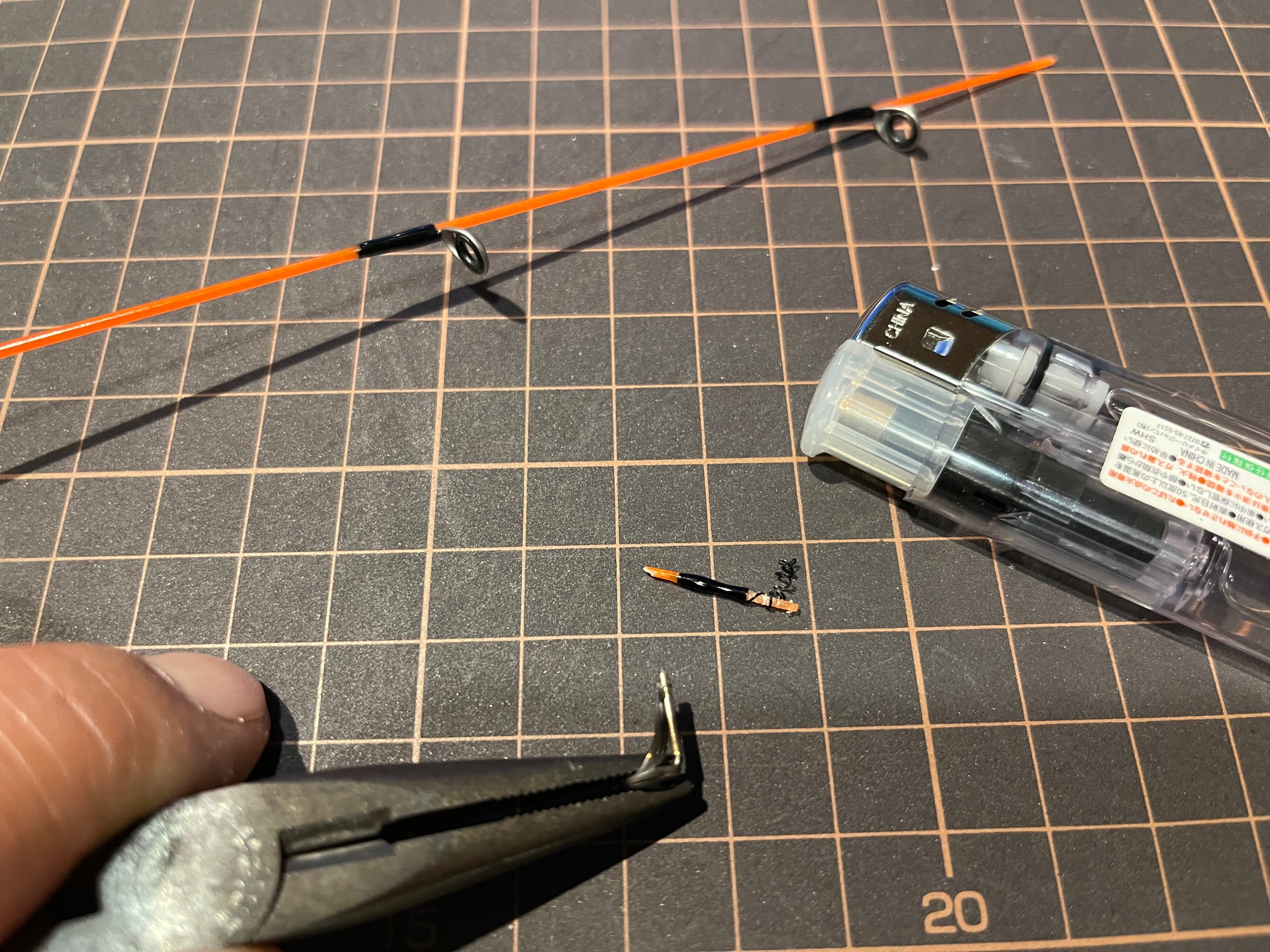 穂先再購入してわずか2ヶ月でまた折れました。海上釣堀マリンアローさぐりSP