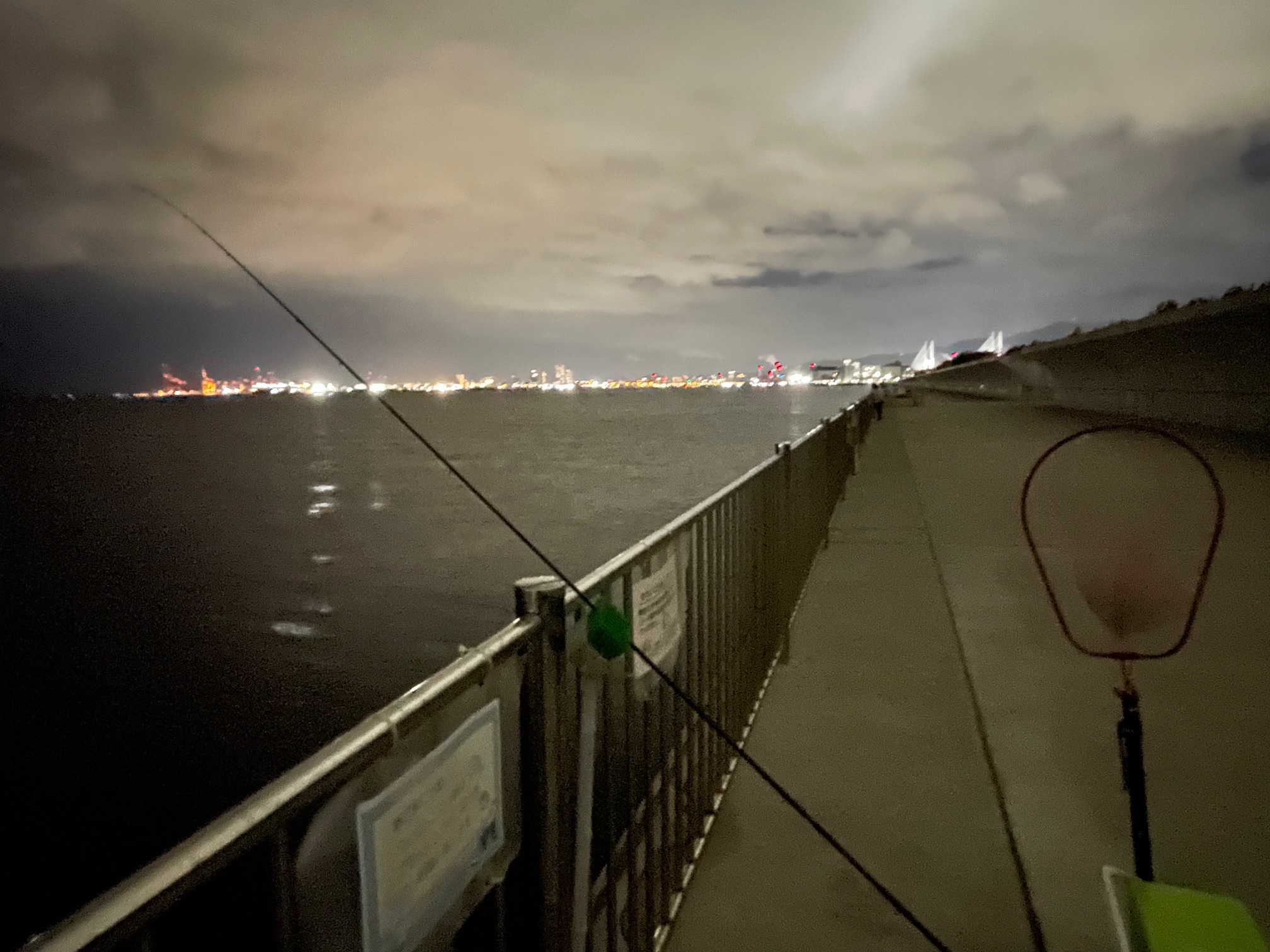 仕事が終わって久々の地物ベランダ!寒い!ボウズ! 仕事が終わって久々の地物ベランダ!寒い!ボウズ!