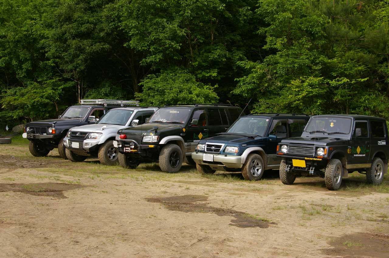 ウエスタンオフロードカーニバルでタードチャレンジ関西大会 2008