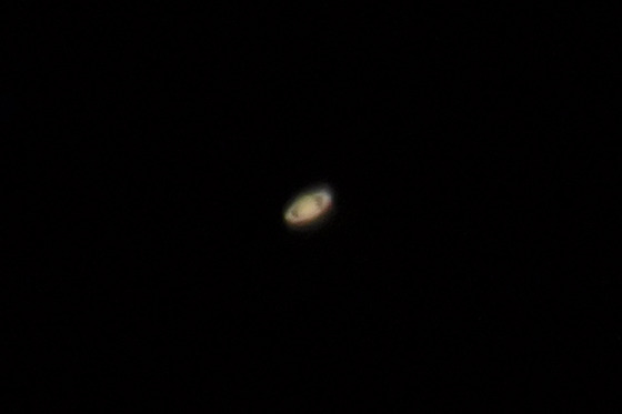 デジスコで土星を撮ってみる。Nikon1 ED82