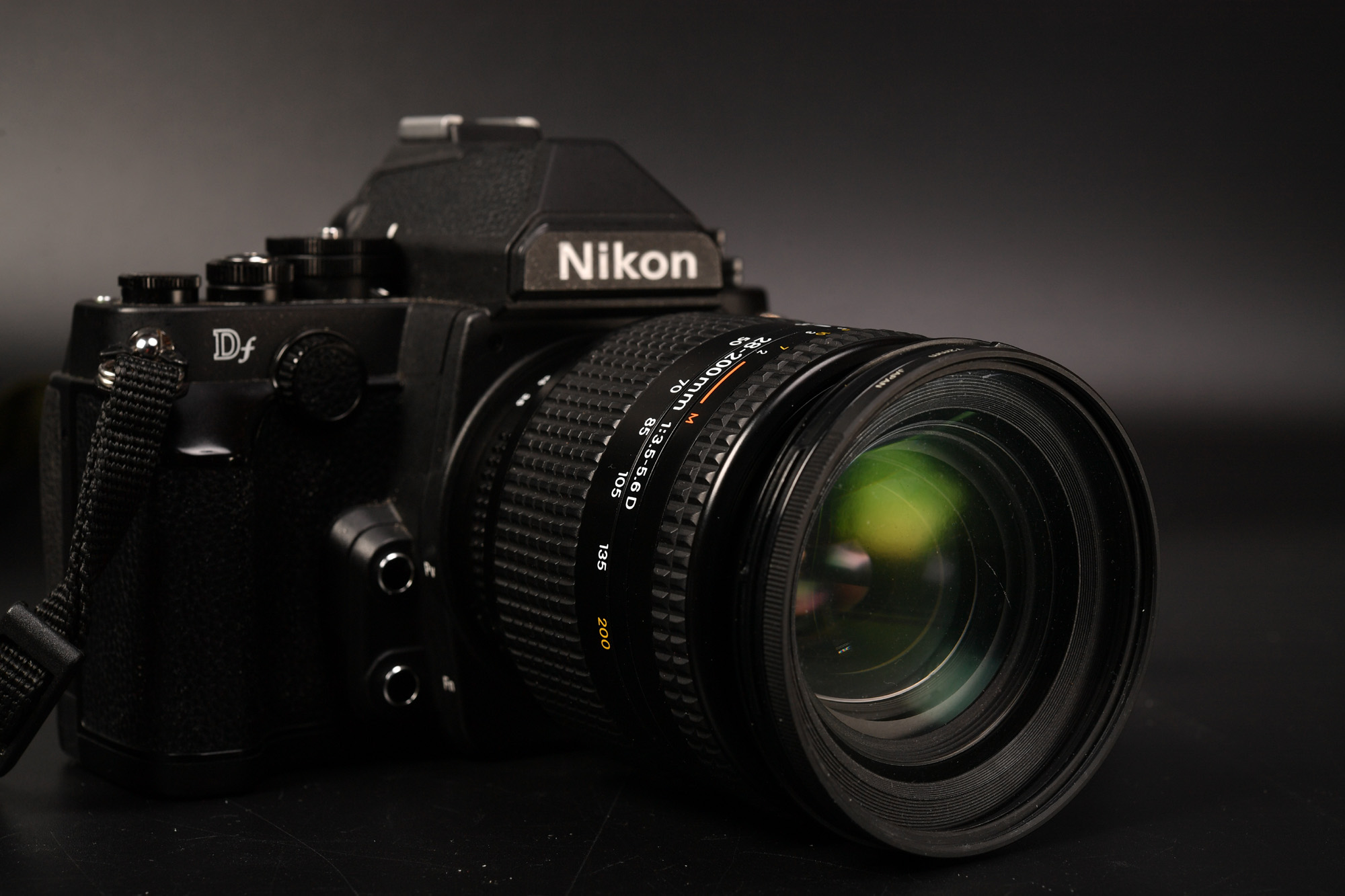 AF NIKKOR 28-200mm F3.5-5.6D 安かったのでDレンズ購入！ FDで夜桜試し撮り。