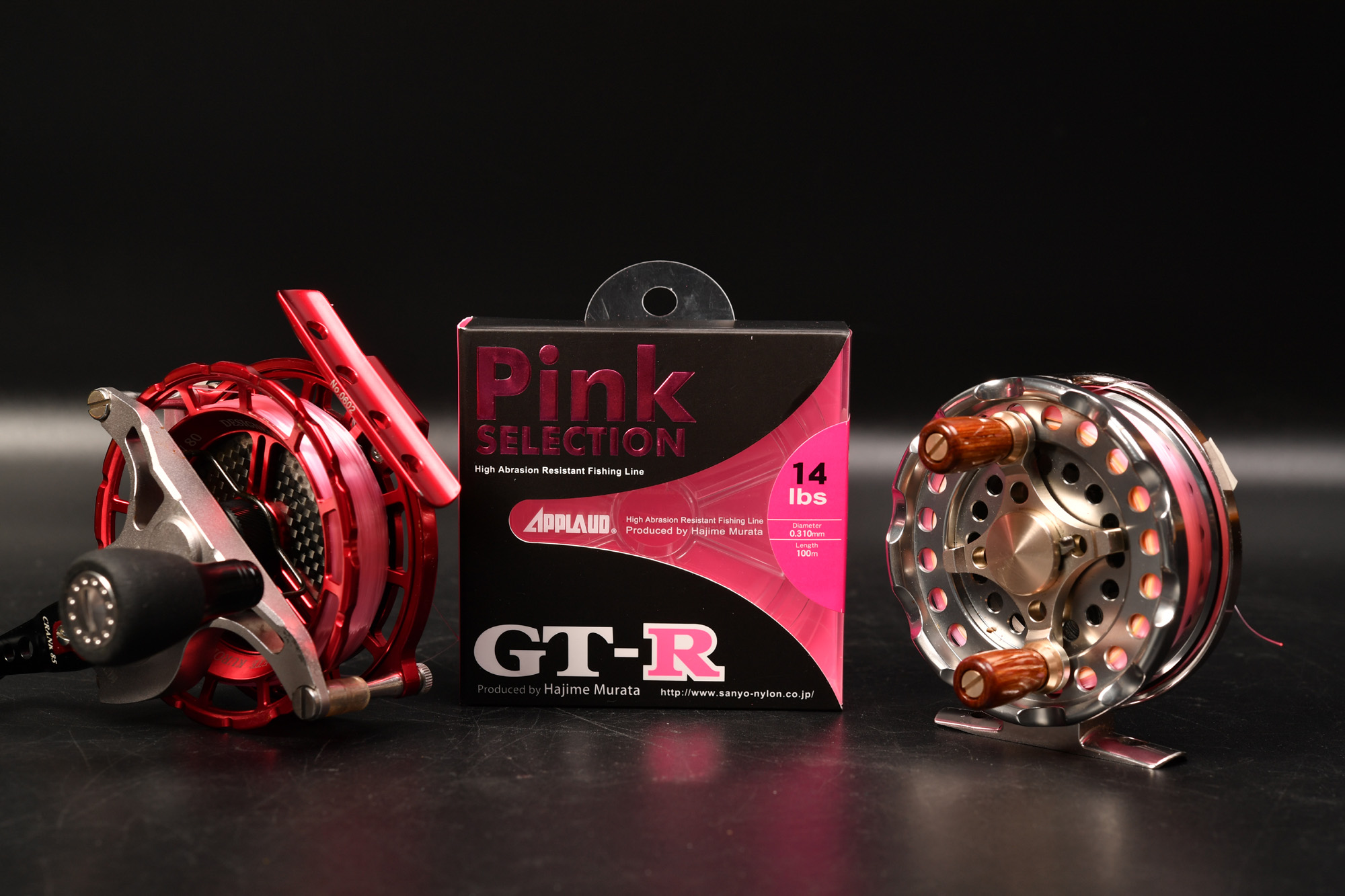 サンヨーナイロン ライン GT-R Pink Selection 3.5号/14lb 落とし込みラインで使ってみます。