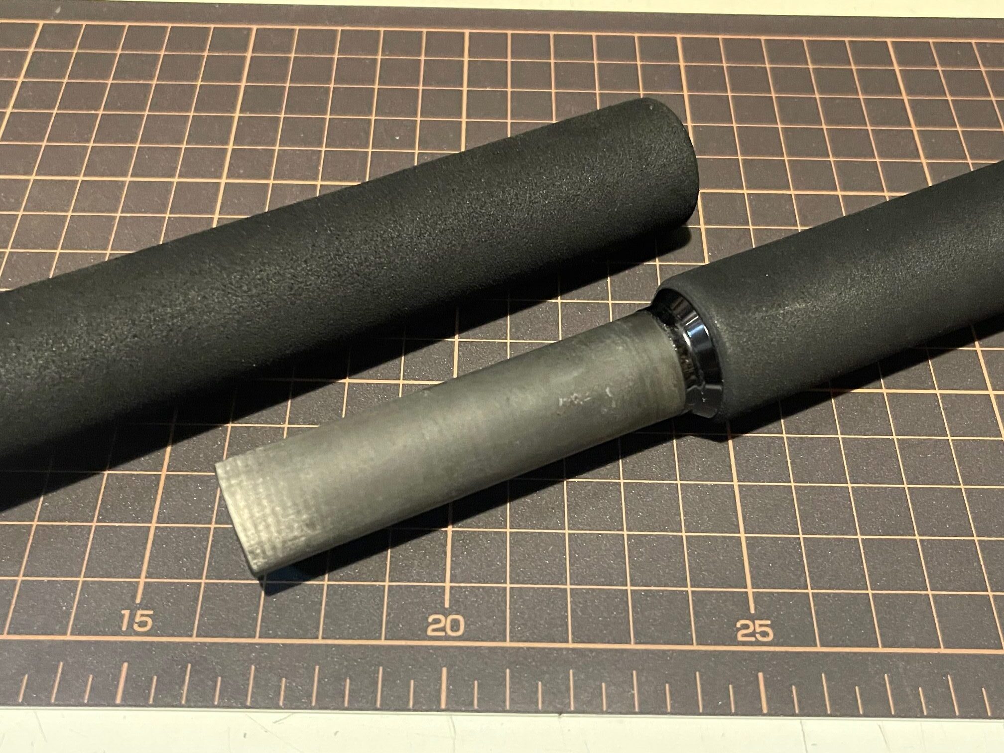 がまかつ がまちぬ かせいかだ たもの柄EX 80-100の固着を外して延長