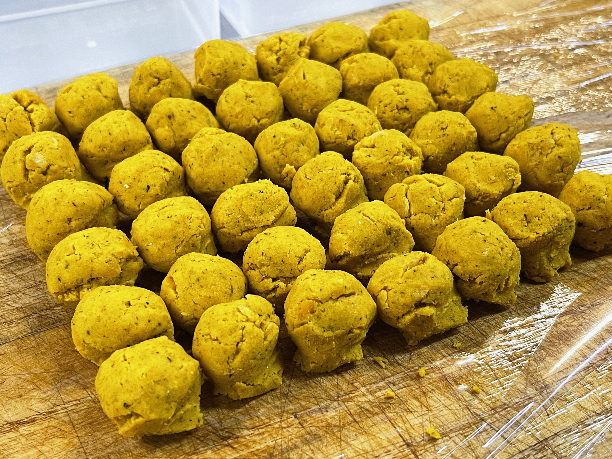 Dorayakiパパ流かぼちゃ団子！和菓子職人が作る海上釣堀の団子 釣り餌 自作団子　　