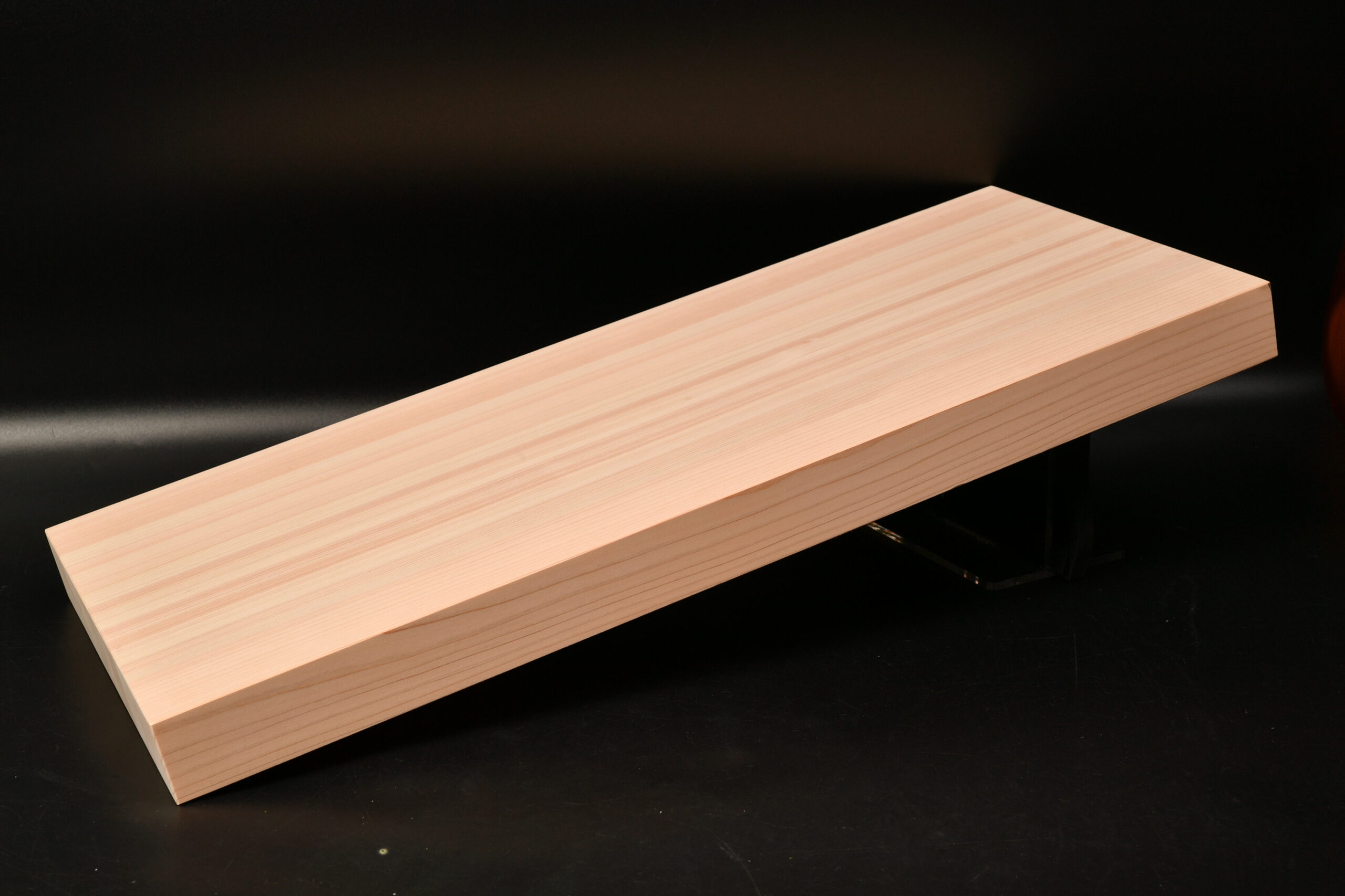 新しい魚用まな板購入　極厚檜の集成材まな板 650×290×47mm