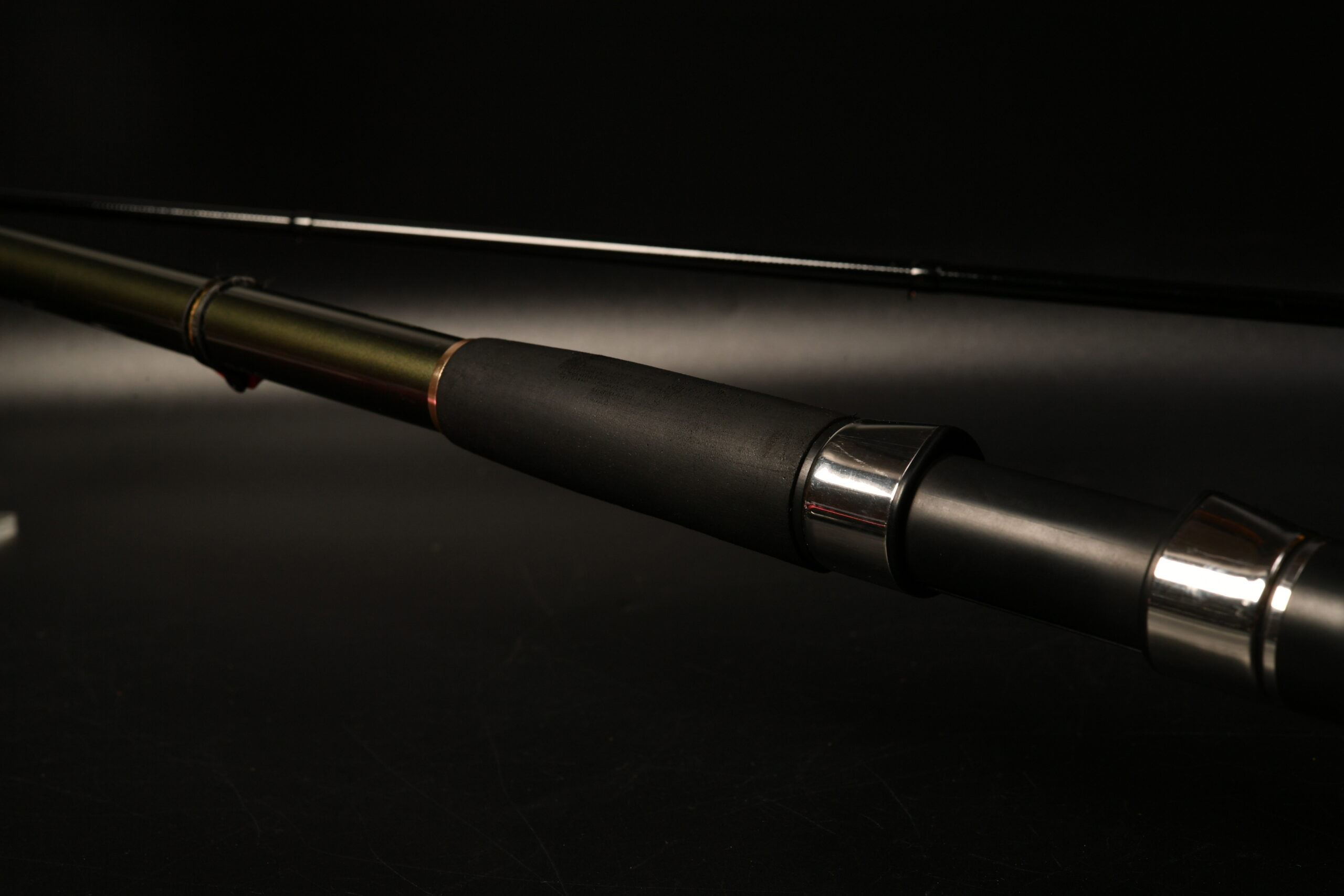 テカテカEVAグリップ（リールシート）を綺麗にしました。