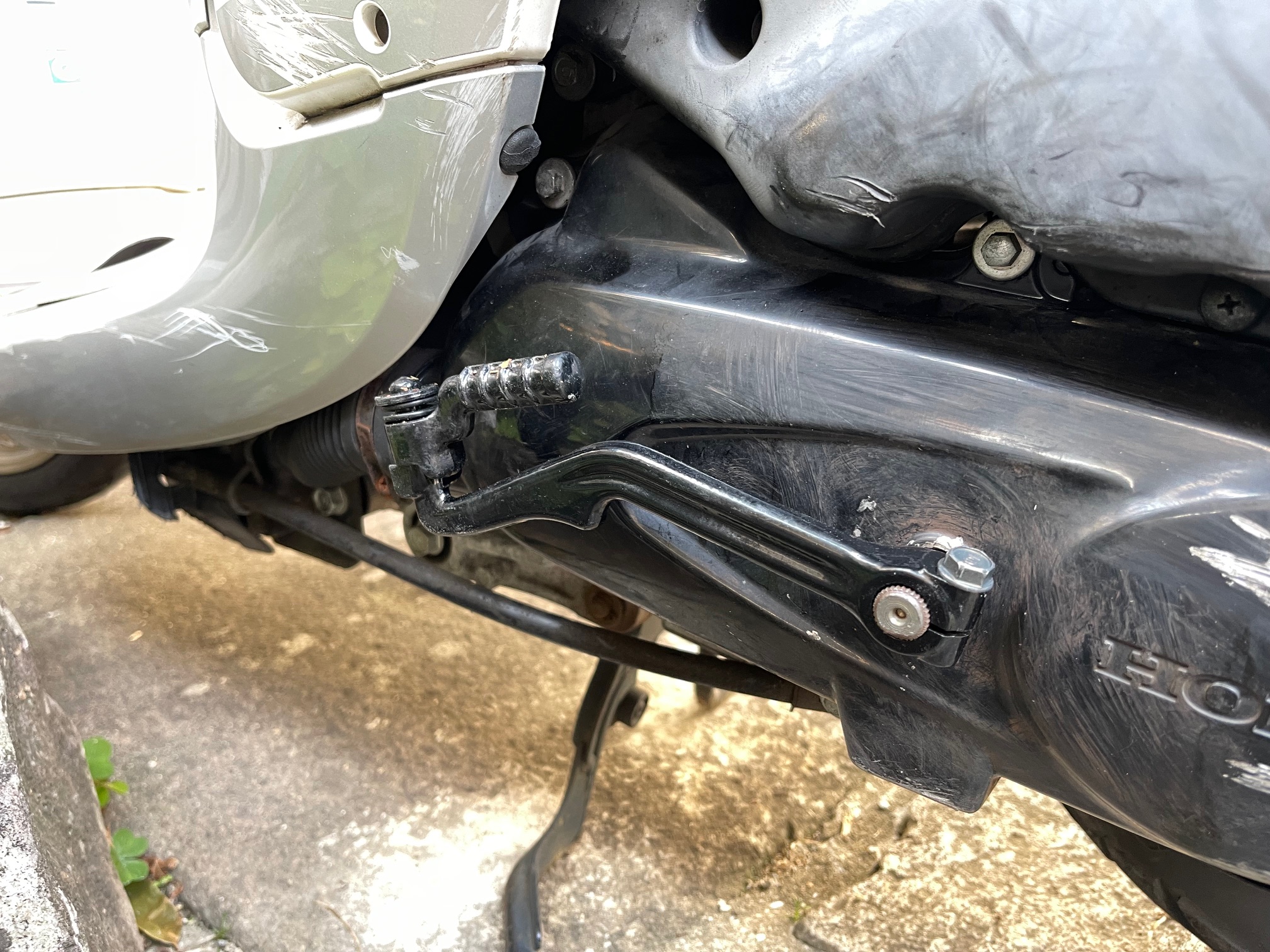 ジョルノ キックレーバー交換 ジョルノ キックレーバー交換