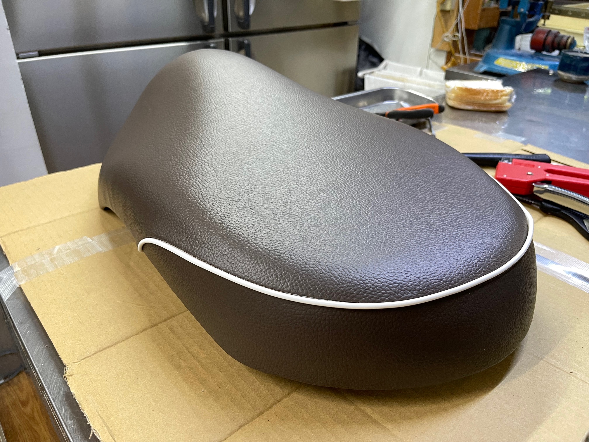 ホンダ ジョルノ AF70 DIYシート張り替え
